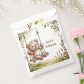 Teddy's eerste verjaardagsfeestje bedankzakje (Gezegeld)