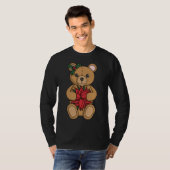 Teddy's Geschenk Heren Donker T-shirt (Voorkant volledig)