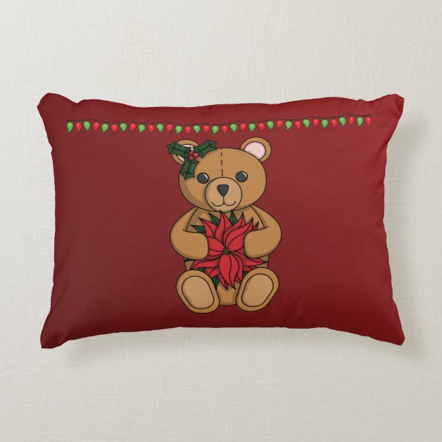 Teddy's Gift Accent Pillow Decoratief Kussen (Voorkant)