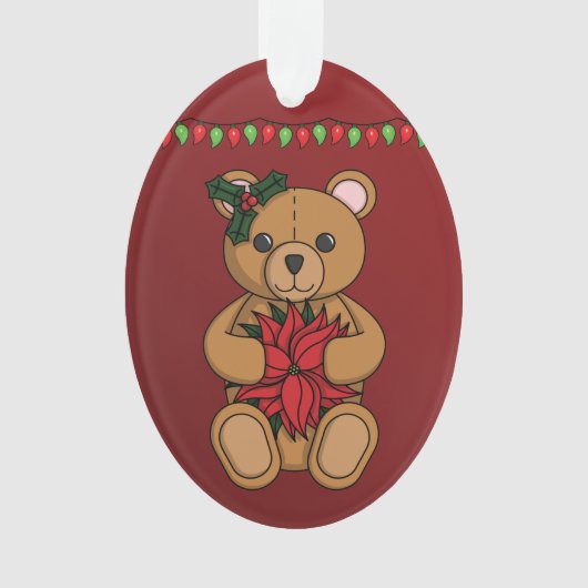 Teddy's Gift Acrylic Ornament (voorkant)
