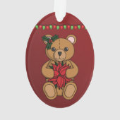 Teddy's Gift Acrylic Ornament (achterkant)