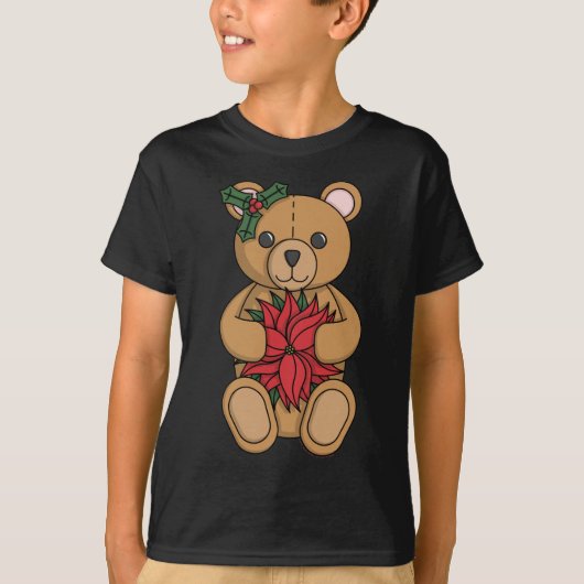 Teddy's Gift Kind en Baby Dark Shirt (Voorkant)