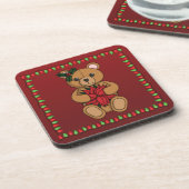 Teddy's Gift Square Coaster Drankjes Onderzetter (Linkerzijde)