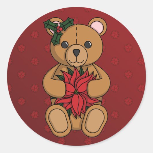 Teddy's Gift Sticker (Voorkant)