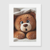 Teddy's Heart: Magnetische Kaart Keepsake (Voorkant)