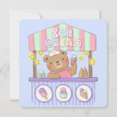 Teddy's Ice Cream Parlor Kaart (Voorkant)