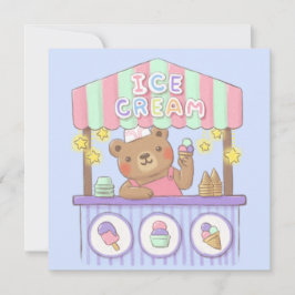 Teddy's IJssalon Feestdagenkaart