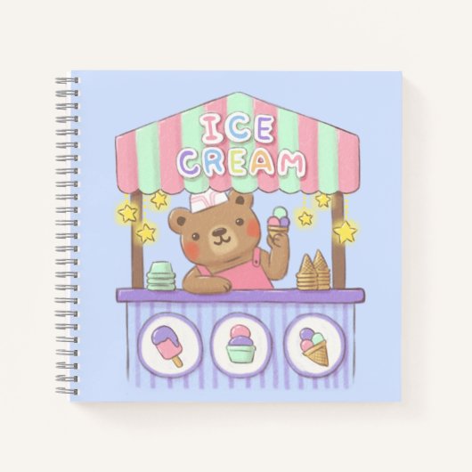Teddy's IJssalon Notitieboek (Voorkant)