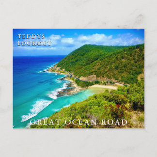 Teddys Lookout, Grote Oceaanweg, Victoria Briefkaart