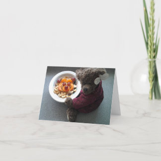 Teddy's Portrait Kaart