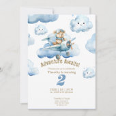 Teddy's Sky-High 2e verjaardagsavontuur Kaart (Voorkant)