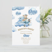 Teddy's Sky-High eerste verjaardag avontuur Kaart (Staand voorkant)