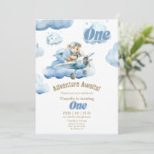 Teddy's Sky-High eerste verjaardag avontuur Kaart (Staand voorkant)