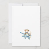 Teddy's Sky-High eerste verjaardag avontuur Kaart (Achterkant)