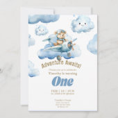 Teddy's Sky-High eerste verjaardag avontuur Kaart (Voorkant)