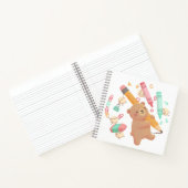 Teddy's Terug naar School Illustratie Notitieboek (Binnen)