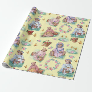 Teddys Theekrans Vintage Palet  Cadeaupapier