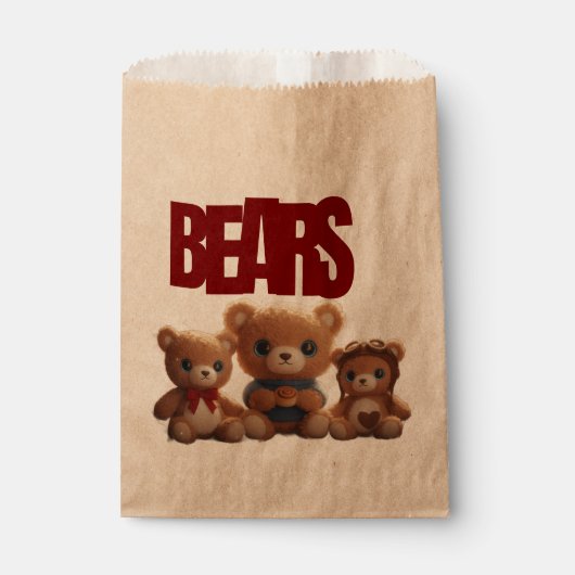 Teddyshirt PARTYTAS Bedankzakje (Voorkant)