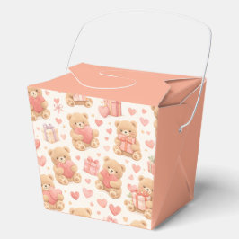 Teddyspeelgoed Feest Favorieten Doos voor Verschil Bedankdoosjes