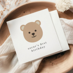 Teddyspoelgezicht Papieren Servet