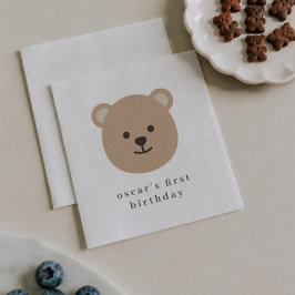 Teddyspoelgezicht Papieren Servet