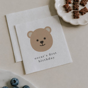 Teddyspoelgezicht Papieren Servet
