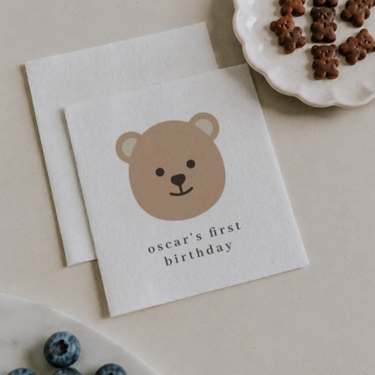 Teddyspoelgezicht Papieren Servet