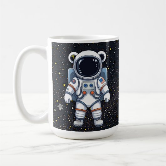 Teddysterrenaute Koffiemok (Links)