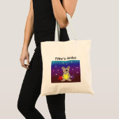 Teddysterrentas met sterren tote bag (Voorkant (product))