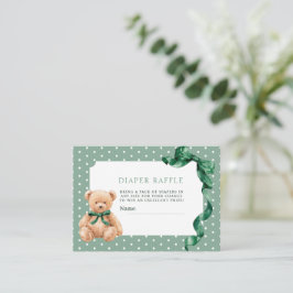 Teddystoel Luier Raffle Informatiekaartje