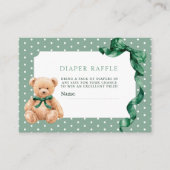Teddystoel Luier Raffle Informatiekaartje (Voorkant)