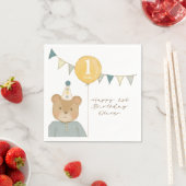 Teddystof Papieren servet (Insitu)