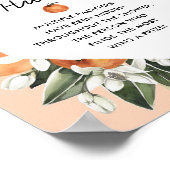 Teder Baby Shower Fopspenen Jacht Spel Bord Poster (Hoek)