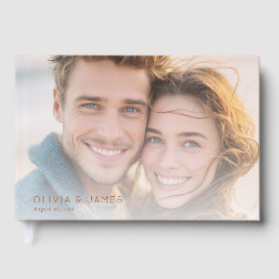Teder Beige Realistisch Foto Gastenboek