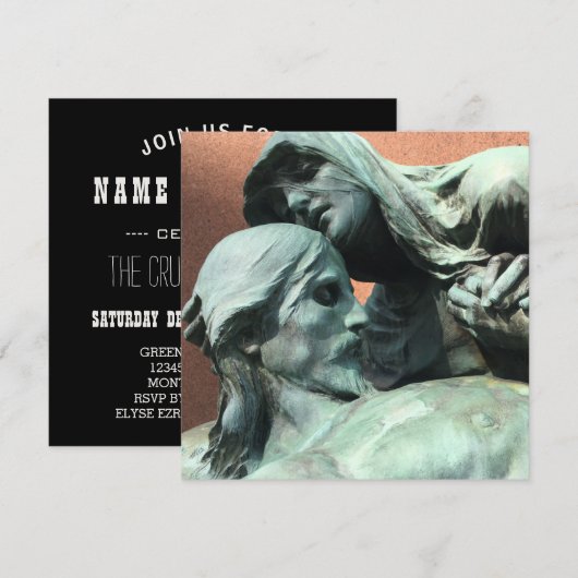 teder dood kaart (Voorkant / Achterkant)