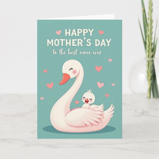 Teder Moederdag kaartje Kaart (Voorkant)