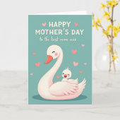 Teder Moederdag kaartje Kaart (Gele Bloem)