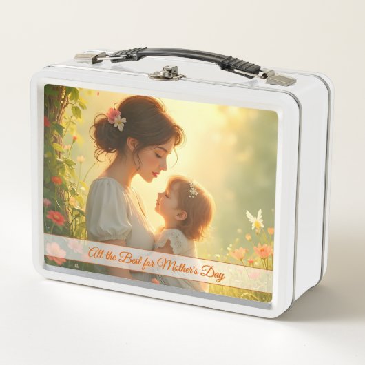 Teder Moederlijke Liefde in Bloeiend Licht (Voorkant)