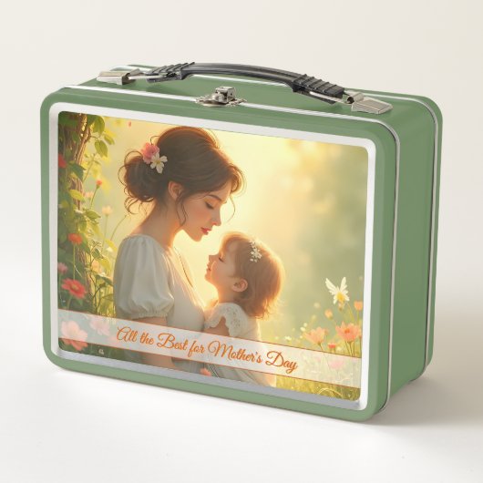 Teder Moederlijke Liefde in Bloeiend Licht (Voorkant)