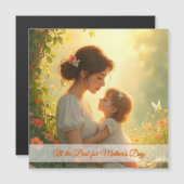 Teder Moederlijke Liefde in Bloeiend Licht (Voorkant / Achterkant)