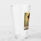 Teder Moederlijke Liefde in Bloeiend Licht Glas (Rechts)