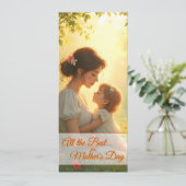 Teder Moederlijke Liefde in Ontluikend Licht (Staand voorkant)