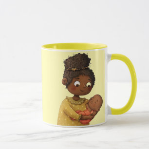 Teder Moment Whimsical Kunst Moeder en Kind Koffie Mok