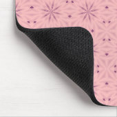 Teder Roze Pixels Muismat (Hoek)