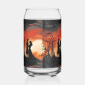 Teder Stel Blikvorm Glas (Rechts)