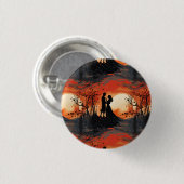 Teder Stel Ronde Button 3,2 Cm (Voorkant /achterkant)