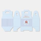 tedere kleine pompoen is op weg naar Baby shower Bedankdoosjes (Ongevouwen)