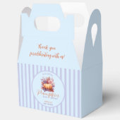 tedere kleine pompoen is op weg naar Baby shower Bedankdoosjes (Open)