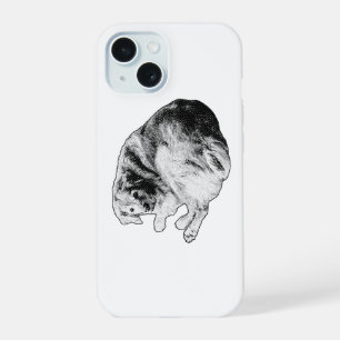 Tederheid in een kromming, zachte bescherming iPhone 15 case