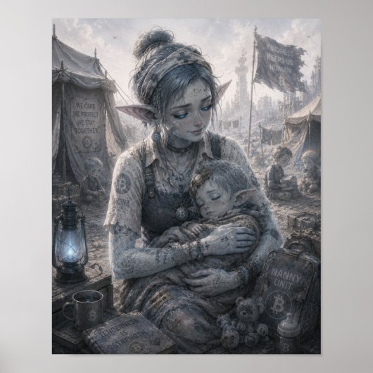 Tederheid / Nanny / Veldkamp Poster (Voorkant)